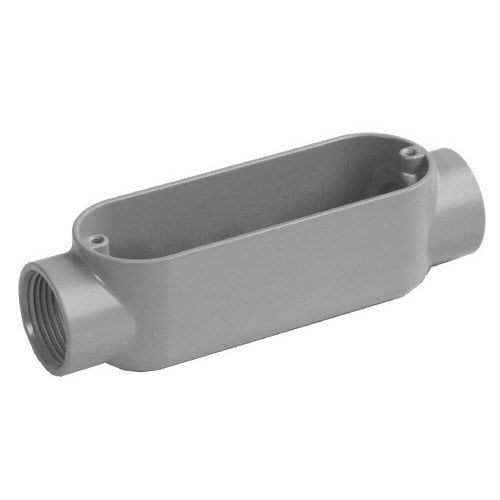 Set Screw Aluminum 1-1/2 Thread Size Type C Morris 14292 Combination Conduit Body Threaded Set Screw Aluminum 1-1/2 Thread Size Type C Morris 14292 Combination Conduit Body Threaded